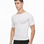 ⁦مشد رجالي نصف كم أبيض⁩ - الصورة ⁦7⁩