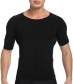 ⁦مشد رجالي نصف كم أسود⁩ - الصورة ⁦3⁩