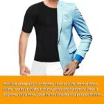 ⁦مشد رجالي نصف كم أسود⁩ - الصورة ⁦6⁩