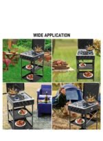 ⁦شعلات مع أرفف إضافية وغطاء حماية⁩ - الصورة ⁦4⁩