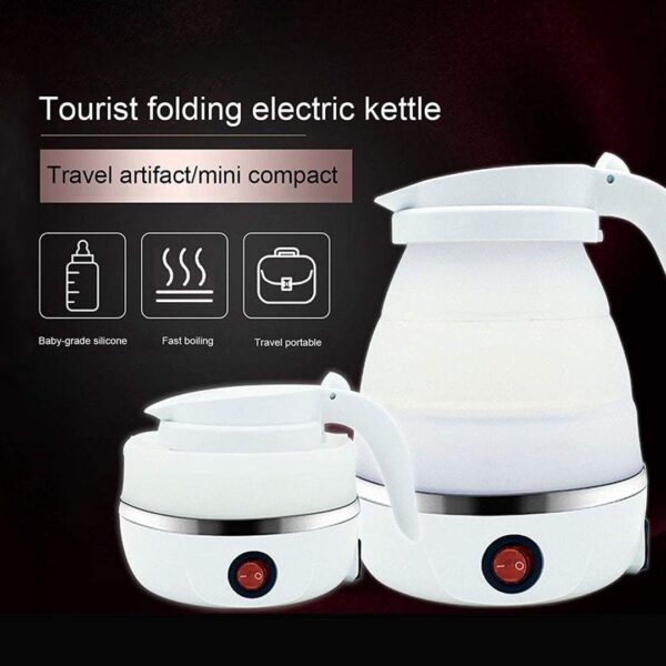 غلاية كهربائية محمولة للسفر قابلة للطي