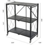 رفوف التخزين المعدنية القابلة للطي 5