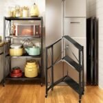 ⁦رفوف التخزين المعدنية القابلة للطي 5⁩ - الصورة ⁦4⁩