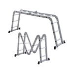 ⁦سلم ألومنيوم قابل للطي متعدد الاستخدامات⁩ - الصورة ⁦6⁩