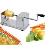 قطاعة البطاطا الستانلس ستيل الحلزونية