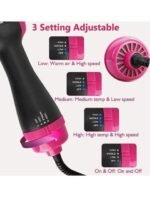 ⁦فرشاة وسشوار لتمويج الشعر وتجفيفه⁩ - الصورة ⁦6⁩